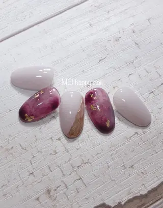 ネイル 北浦和 自爪育成ケアのネイルデザイン