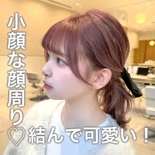 ロング カラー 韓国ヘア/レイヤー/ 顔まわり/りょーとのヘアスタイル