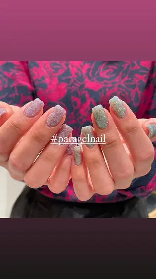 ネイル 淡色ネイル 🎀moeのネイルデザイン