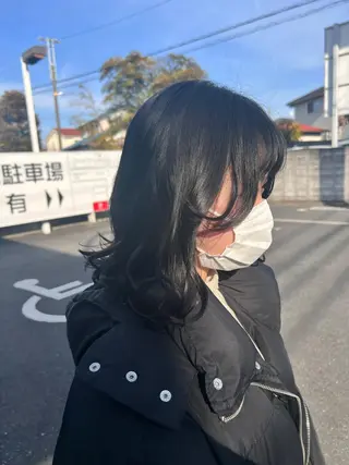 ミディアム しんた ようのヘアスタイル