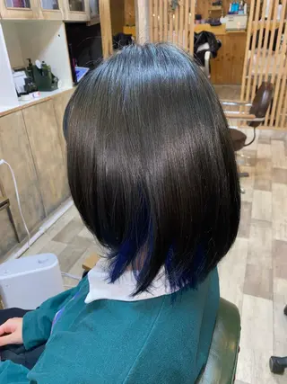 ミディアム ku-to+所属・髪質改善✨ 角谷　勇のヘアスタイル