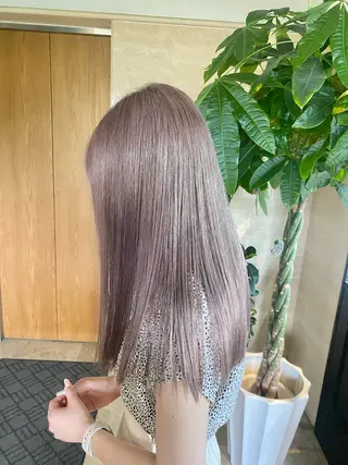 ロング カラー lil'Lab所属・ハイトーンカラー💇 磯本　貴信のヘアスタイル