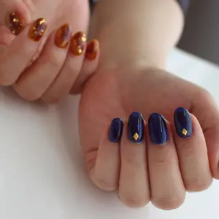 ミディアム ネイル Baku Nailsのネイルデザイン