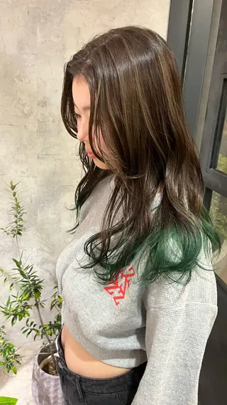 ミディアム 梅田美容室/カット /Maoのヘアスタイル