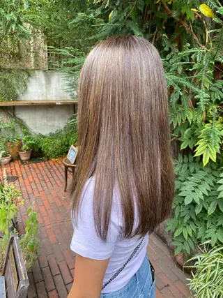 セミロング カラー パーマ 小顔ショート✁ ⁂Yukari⁂のヘアスタイル