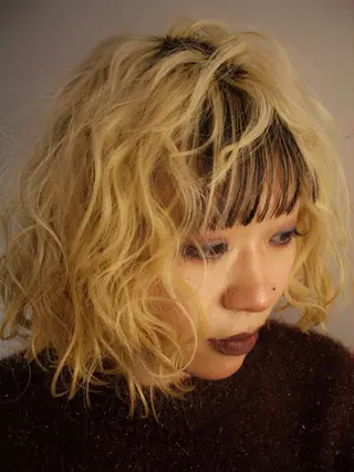 ミディアム カラー ヘアアレンジ marino マリノのヘアスタイル