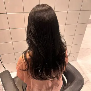 ロング カラー 表参道/透明感カラー /暗髪/ジュキヤのヘアスタイル
