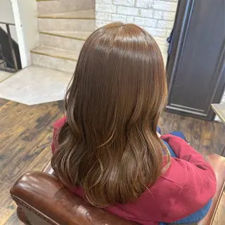 ロング カラー Luce川崎 クロサワのヘアスタイル