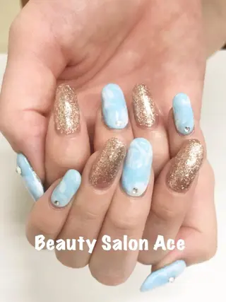 ネイル Beauty Salon Ace(ネイルサロン エース)所属・池袋フィルイン Ace♡長さだしのネイルデザイン