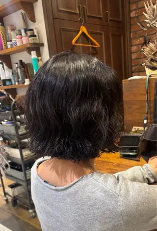 パーマ レイヤー/ボブ /🦋Ayana🦋のヘアスタイル