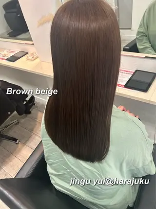 セミロング カラー パーマ ヘアアレンジ メンズ ワット 原宿のヘアスタイル