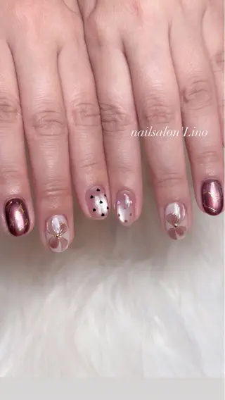 ネイル Lino𓂃⟡.· Chizuruのネイルデザイン
