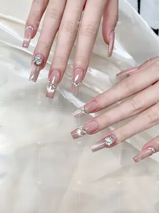 ロング July.nail ジュライ　ネイルのネイルデザイン