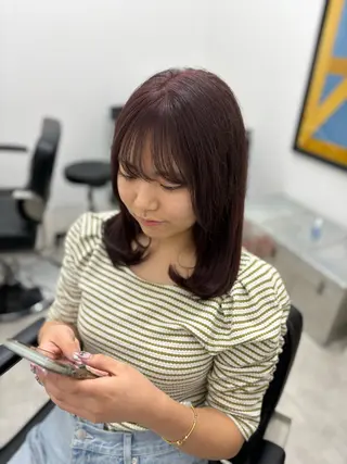 ミディアム ☀️青空SORA /メンズカット☁️のヘアスタイル