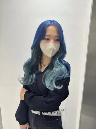 ロング カラー 𝐑𝐲𝐮𝐤𝐢 【店長】ALEAPのヘアスタイル