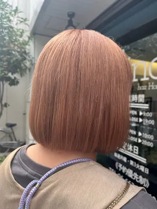 ショート BUCKS所属・坂谷 BUCKS/縮毛矯正のヘアスタイル