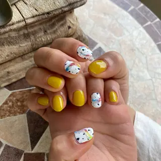ショート ネイル NEW WORLD所属・MIZUKI 🌏NEWWORLDのネイルデザイン