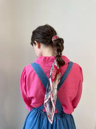 ミディアム ヘアアレンジ pole所属・【pole】 minaのヘアスタイル