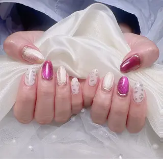 ネイル 🎀も ものネイルデザイン