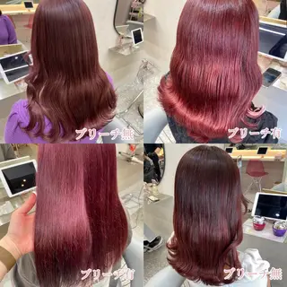 ロング カラー 新宿/韓国ヘア 中明度カラー/かやのヘアスタイル