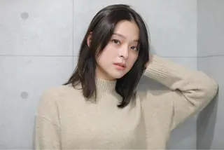 セミロング Endearing 銀座/レイヤーカットのヘアスタイル