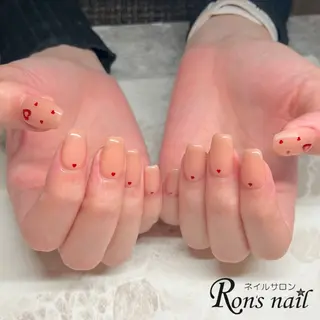 ネイル Ron's nail 笹岡のネイルデザイン