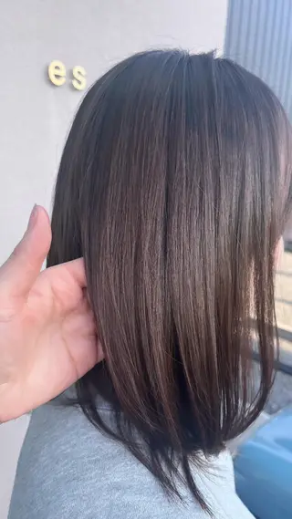 セミロング 垢抜け/イメチェン color🦩ちあきのヘアスタイル