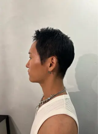 ショート メンズ ALBUM ACADEMY 清水のヘアスタイル