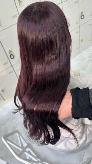 カラー 🍒renka🍒 ボブ/ショート/暖色のヘアスタイル