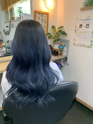 ロング パーマサロンドルチェ所属・美容室 ドルチェのヘアスタイル