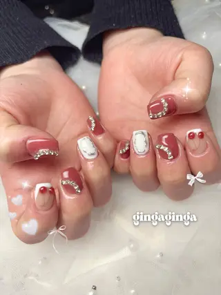 ショート watanabe miyuuのネイルデザイン