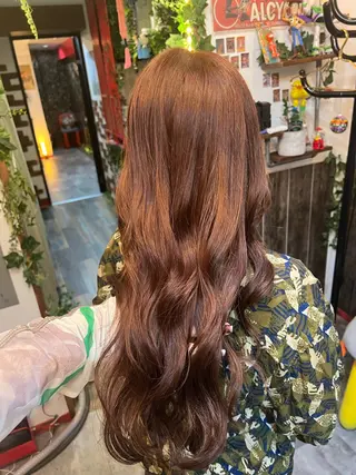 ロング カラー カラーパティシエ facce🌼ikoのヘアスタイル