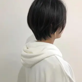 ショート お洒落パーマ/ 艶カラー/michiのヘアスタイル