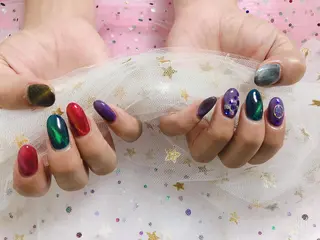 ネイル 🦋ネイルサロン ブラン🌈ゆりのネイルデザイン