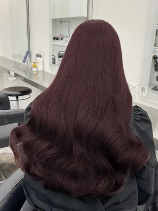 ロング カラー ヘアアレンジ 🫧🎀うる艶暖色 🏹Nanako🎀のヘアスタイル