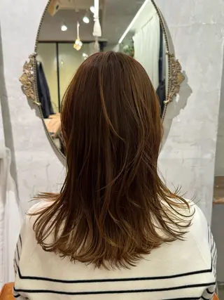 カラー 千田 珠子のヘアスタイル