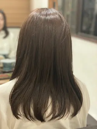 カラー 田代 美香のヘアスタイル