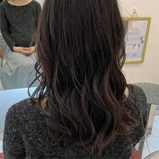 ロング 🫧透明感カラーレイ ヤースタイル松浦元海のヘアスタイル