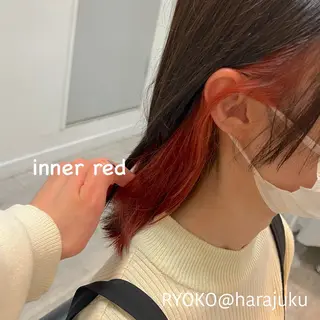 ミディアム カラー パーマ ヘアアレンジ メンズ ワット 原宿のヘアスタイル