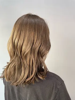 ミディアム カラー MUSE bis所属・透明感カラー/韓国風 /清水翔太のヘアスタイル