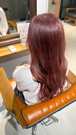 ロング 鶴舞/透明感/リア ライズ/ いっとぅーのヘアスタイル