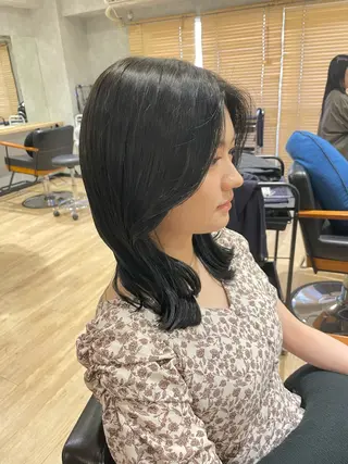 ミディアム トレンド透明感カラー ☘️大貫 昂涼🐹のヘアスタイル