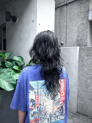 パーマ 柚音 nero hairのヘアスタイル