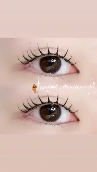 マツエク・マツパ 🎀re-born KOKORO🎀のマツエク・マツパデザイン