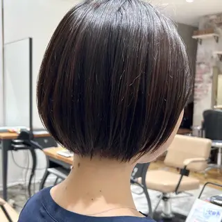 ショート カラー 💍新宿ショート 💍岩田莉奈のヘアスタイル