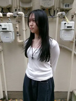 セミロング ニワ/レイヤーカット /透明感カラー💎のヘアスタイル