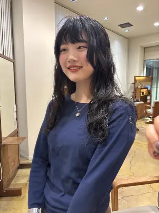 パーマ 伊藤 優衣 /カットモデル名古屋のヘアスタイル