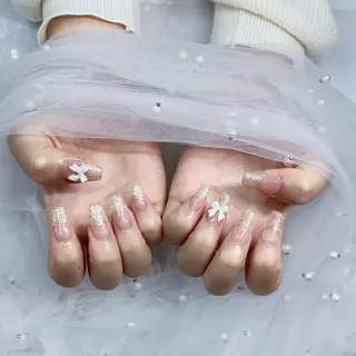 ネイル パーツ全部¥110 サロンミミのネイルデザイン