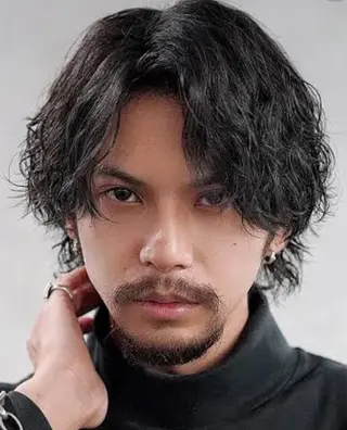 パーマ メンズ 仙台フェザーパーマ/ fifth/遠藤楓雅のヘアスタイル