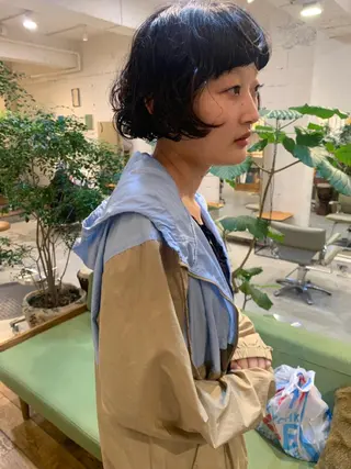 ミディアム パーマ 【takk】 ナカヤママサヨシのヘアスタイル